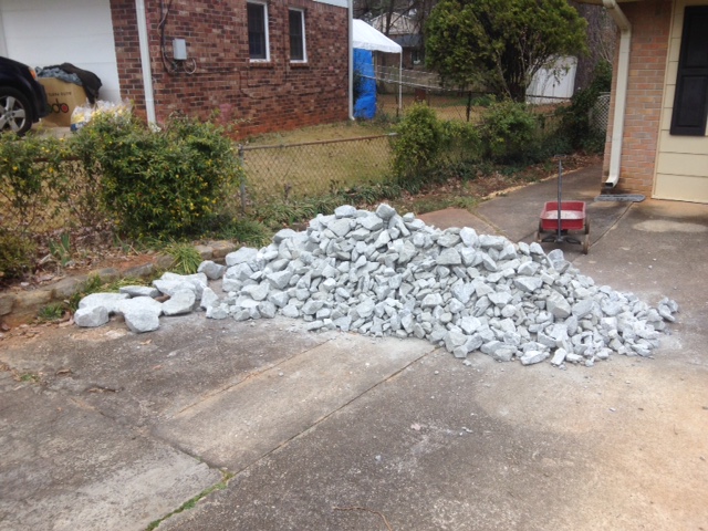 Puddin and her ROCKS!