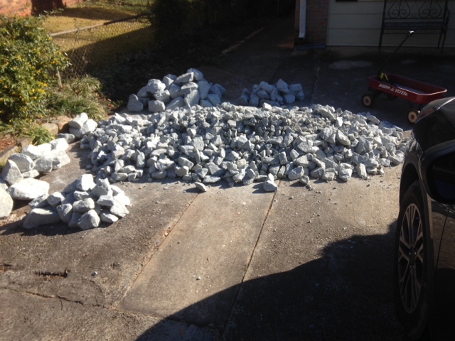 Puddin and her ROCKS!