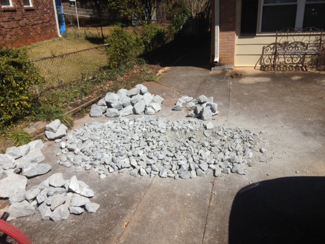 Puddin and her ROCKS!