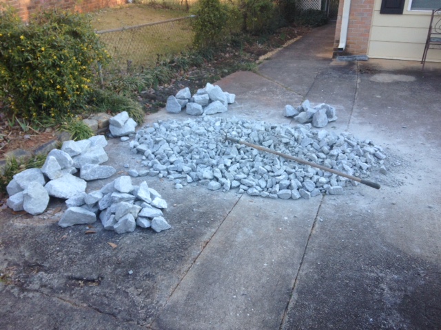 Puddin and her ROCKS!